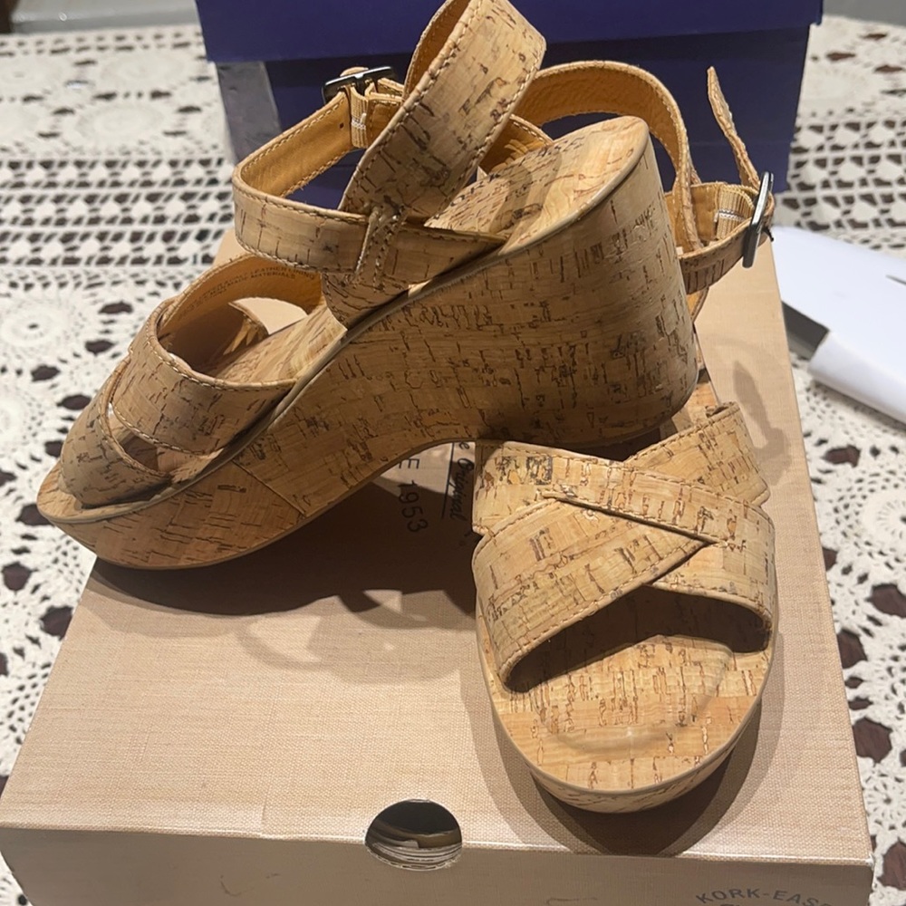 Kork-Ease wedge sandals